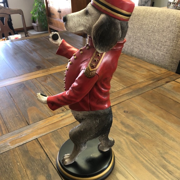 Bombay Dog Bellhop/Buttler Wine Caddy - Picture 3 of 6